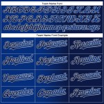 Authentic Fashion Jersey Baseball Royal-Grau Custom Navy Gradient Authentic Fashion Jersey Baseball Royal-Grau Custom Navy Gradient
