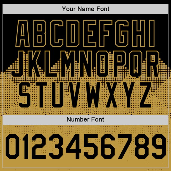 Baseball Schwarz Design Authentische Quadrat Gold Muster Formen 3D Jersey Alten Farbverlauf Custom Baseball Schwarz Design Authentische Quadrat Gold Muster Formen 3D Jersey Alten Farbverlauf Custom