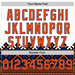 Benutzerdefiniertes Muster Jersey Baseball Traditionelles weißes afrikanisches ethnisches 3D-authentisches Design im orange-königlichen Stil Benutzerdefiniertes Muster Jersey Baseball Traditionelles weißes afrikanisches ethnisches 3D-authentisches Design im orange-königlichen Stil
