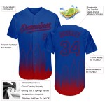 City Jersey Baseball Fade Edition Royal Fashion Custom Philadelphia 3D Rot Authentisch City Jersey Baseball Fade Edition Royal Fashion Custom Philadelphia 3D Rot Authentisch