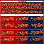 Jersey Authentic Navy Fashion Rot-Gold Gradient Custom Baseball Jersey Authentic Navy Fashion Rot-Gold Gradient Custom Baseball