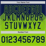Authentisches quadratisches Marinegrün Neon Farbverlauf Jersey Formen Muster Baseball 3D Design Custom Authentisches quadratisches Marinegrün Neon Farbverlauf Jersey Formen Muster Baseball 3D Design Custom