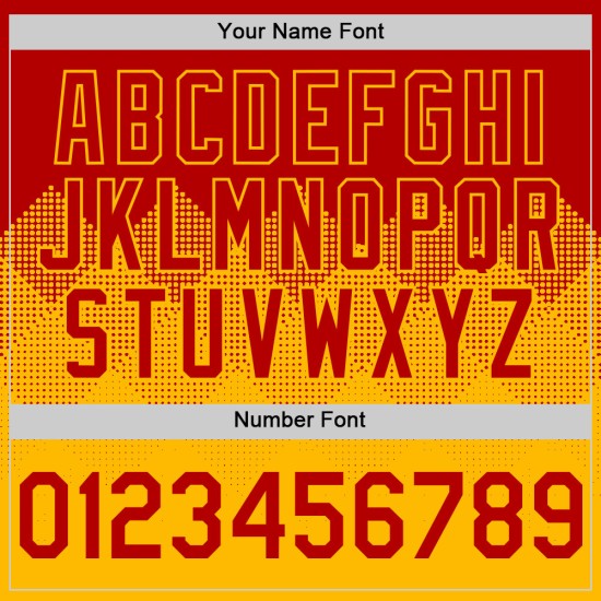 3D Custom Formen Muster Rot Farbverlauf Authentische Gold Quadrat Jersey Design Baseball 3D Custom Formen Muster Rot Farbverlauf Authentische Gold Quadrat Jersey Design Baseball