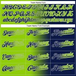 Jersey Custom Baseball Gradient Neon Authentic Fashion Navy Grün-Grau Jersey Custom Baseball Gradient Neon Authentic Fashion Navy Grün-Grau