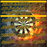 Muster Schwarz 3D Jersey Board Dart Baseball Flamme Gold Design Authentische Muster Schwarz 3D Jersey Board Dart Baseball Flamme Gold Design Authentische