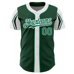 Custom Shapes Baseball Grün-Weiß Farben Authentic 3 Jersey Arm Kelly Green Custom Shapes Baseball Grün-Weiß Farben Authentic 3 Jersey Arm Kelly Green