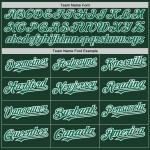 Custom Shapes Baseball Grün-Weiß Farben Authentic 3 Jersey Arm Kelly Green Custom Shapes Baseball Grün-Weiß Farben Authentic 3 Jersey Arm Kelly Green