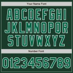 Custom Shapes Baseball Grün-Weiß Farben Authentic 3 Jersey Arm Kelly Green Custom Shapes Baseball Grün-Weiß Farben Authentic 3 Jersey Arm Kelly Green