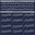 Dallas Fashion Trikot Custom Authentic Edition Marineblau Baseball City Fade Grau 3D Dallas Fashion Trikot Custom Authentic Edition Marineblau Baseball City Fade Grau 3D