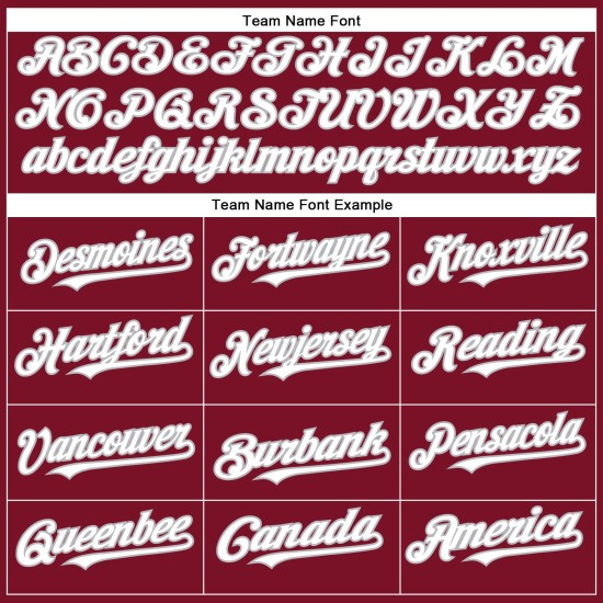 Authentic Baseball Crimson Custom Jersey Weiß-Grau Authentic Baseball Crimson Custom Jersey Weiß-Grau