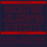 Angeles Authentic Baseball 3D Edition Fashion Custom Jersey Navy-Red Fade Navy City Los Angeles Authentic Baseball 3D Edition Fashion Custom Jersey Navy-Red Fade Navy City Los