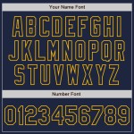 Navy Gold Authentic Steel Splash Baseball Ink Jersey Custom Grau Navy Gold Authentic Steel Splash Baseball Ink Jersey Custom Grau